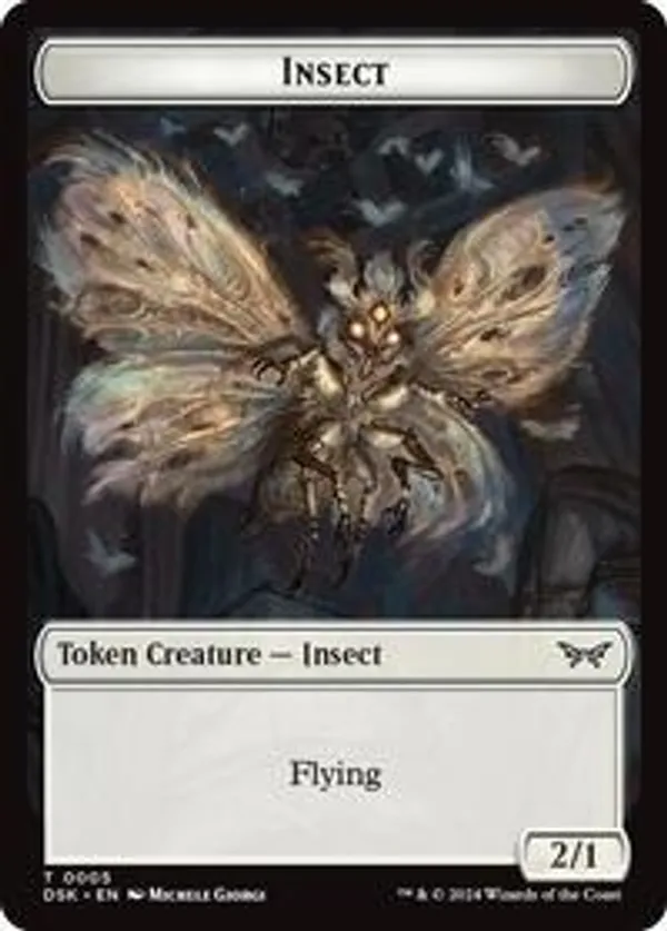 (image for) Insect (5) Token