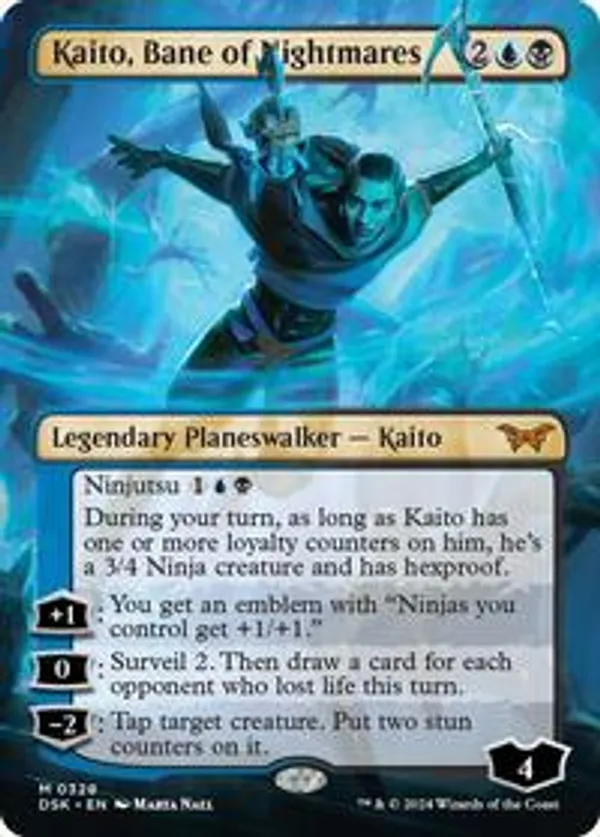 (image for) Kaito, Bane of Nightmares (Borderless) (Foil)