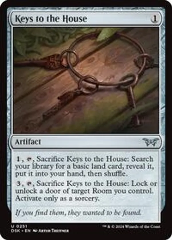 (image for) Keys to the House (Foil)