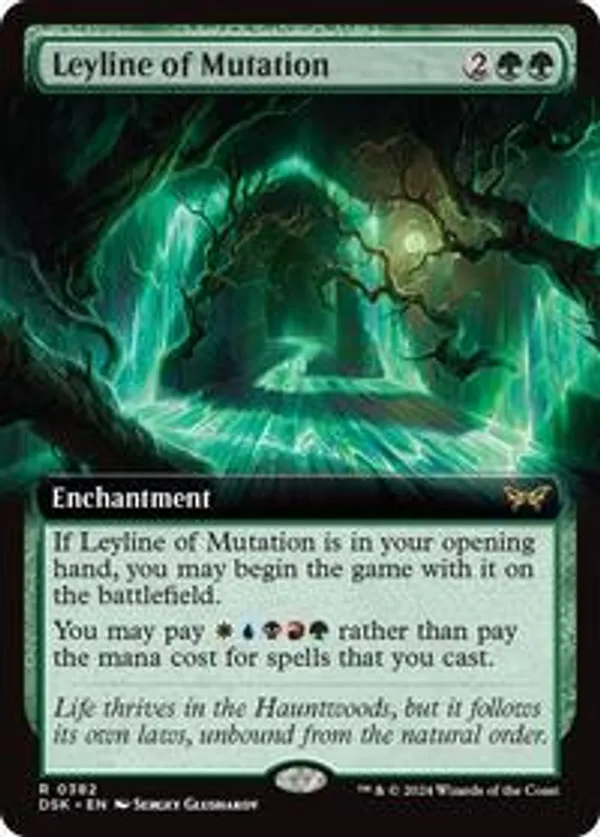 (image for) Leyline of Mutation (Extended Art) (Foil)