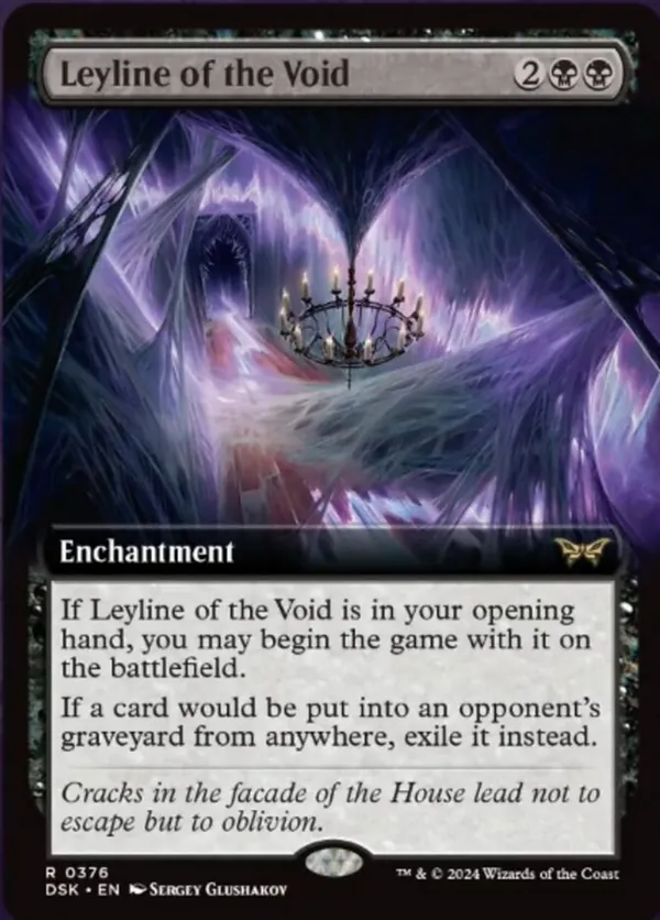 (image for) Leyline of the Void (Extended Art) (Foil)