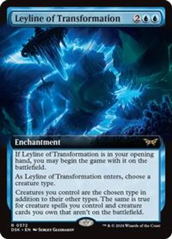 (image for) Leyline of Transformation (Extended Art) (Foil)