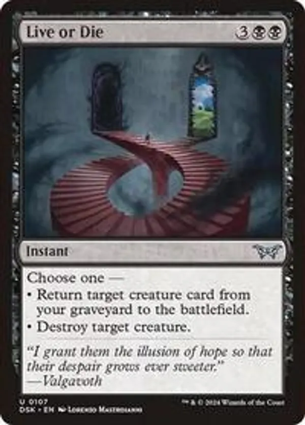 (image for) Live or Die (Foil)