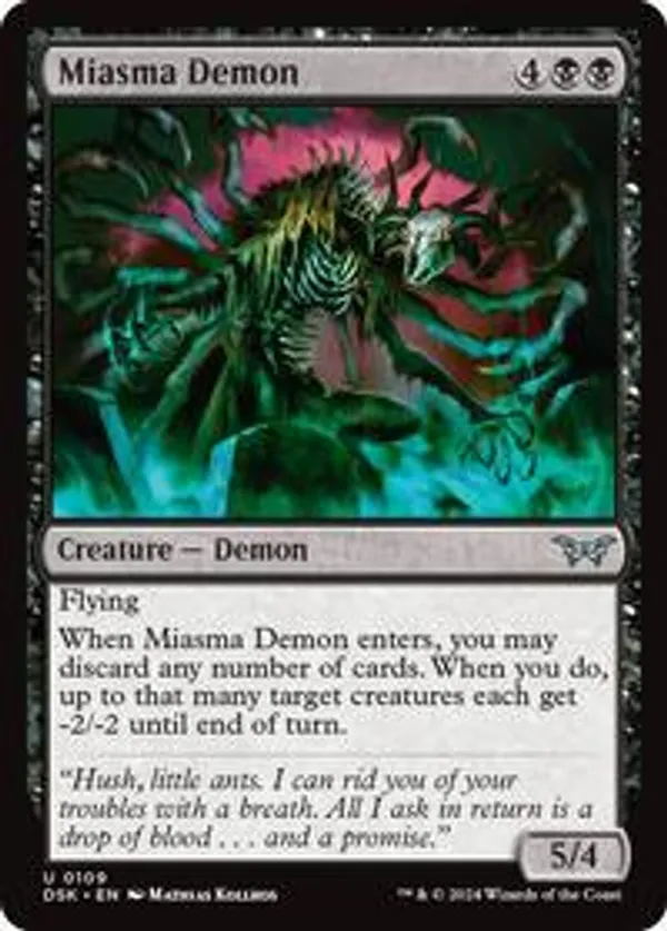 (image for) Miasma Demon (Foil)