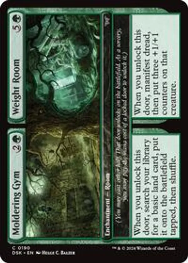 (image for) Moldering Gym // Weight Room (Foil)
