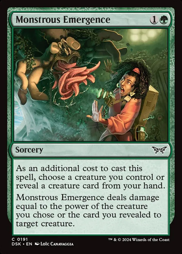 (image for) Monstrous Emergence (Foil)