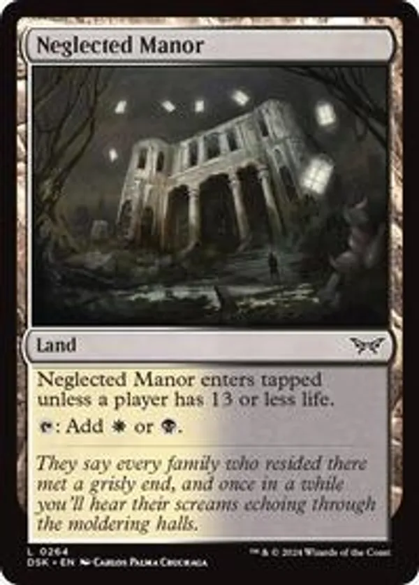 (image for) Neglected Manor (Foil)