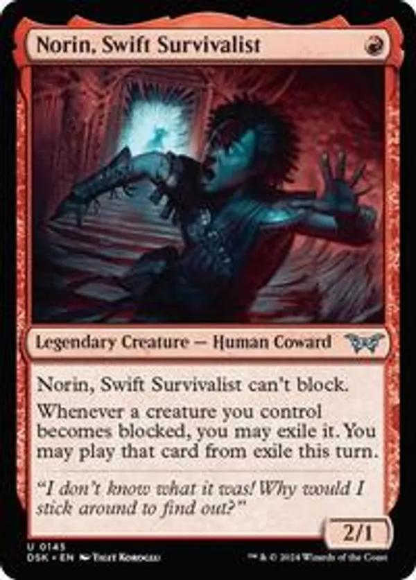 (image for) Norin, Swift Survivalist (0145) (Foil)
