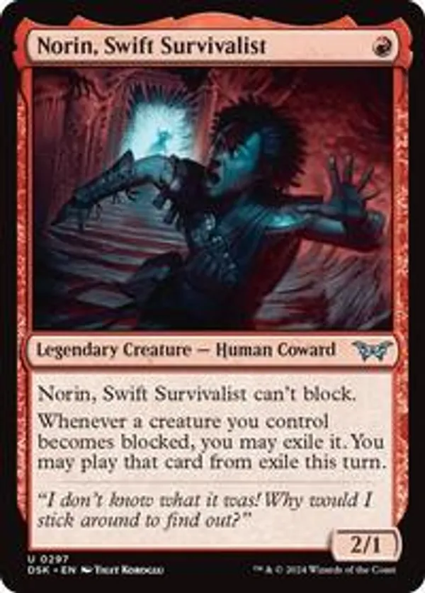 (image for) Norin, Swift Survivalist (0297) (Foil)