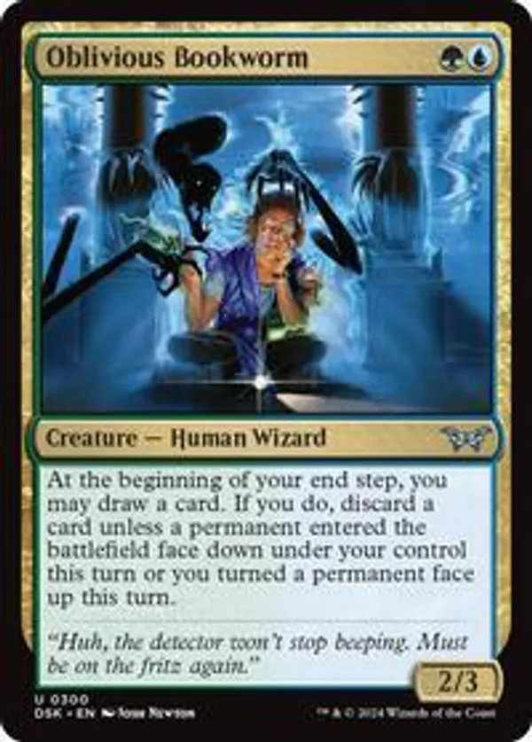 (image for) Oblivious Bookworm (0300) (Foil)