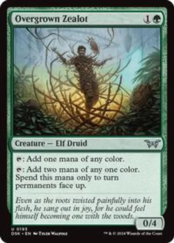 (image for) Overgrown Zealot (Foil)