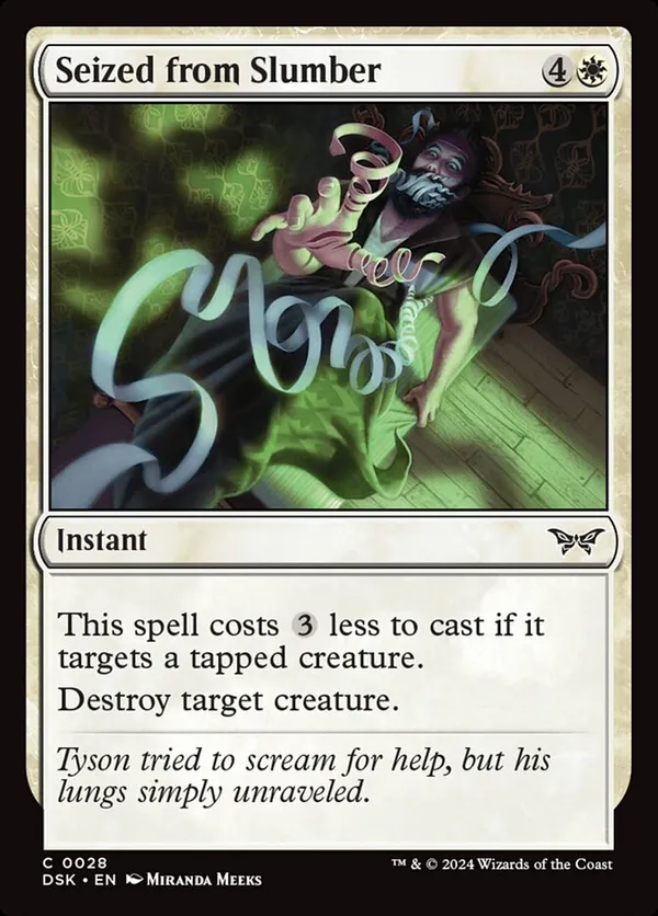 (image for) Seized from Slumber
