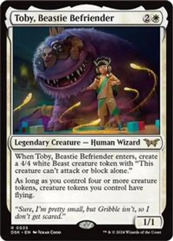 (image for) Toby, Beastie Befriender
