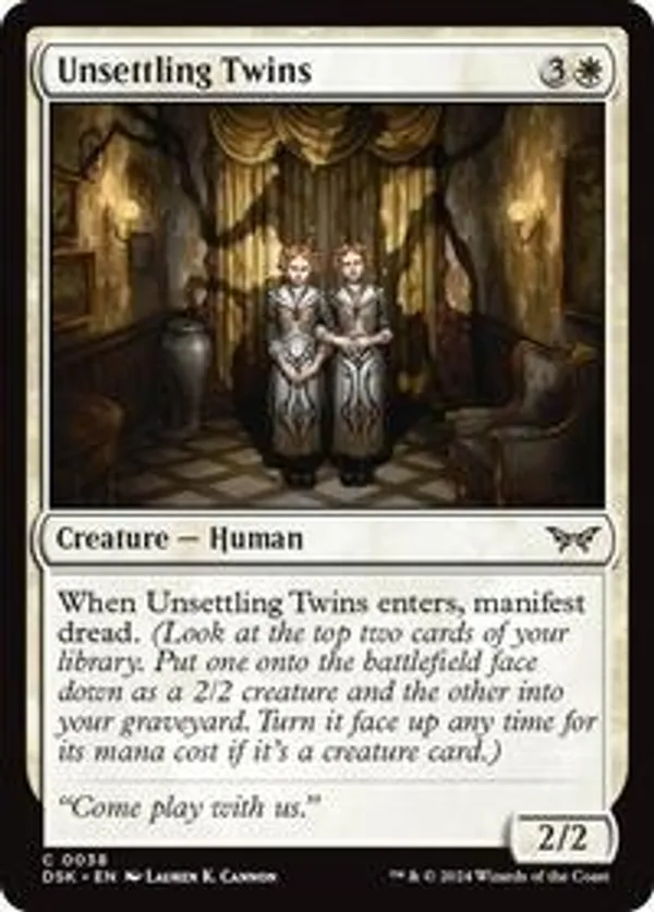 (image for) Unsettling Twins
