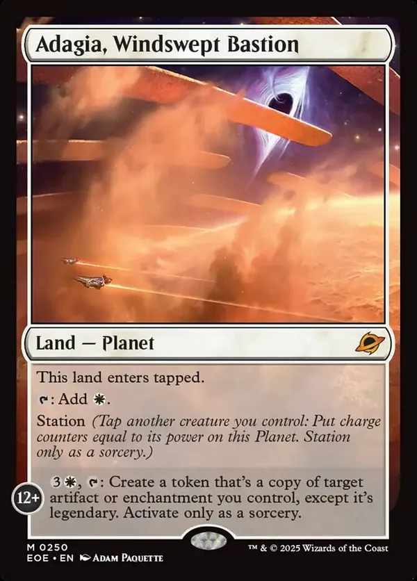 (image for) Adagia, Windswept Bastion (Foil)