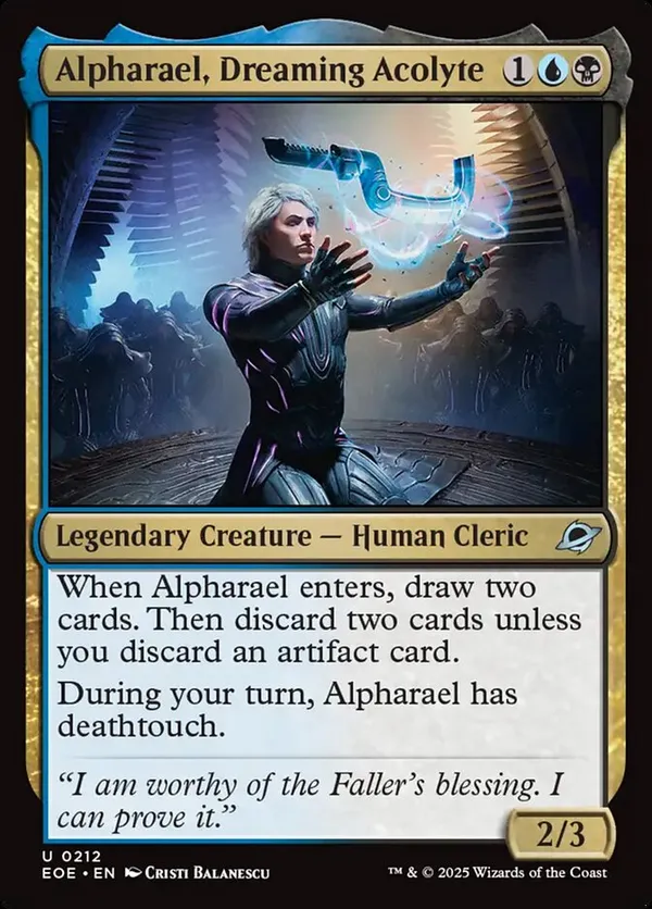 (image for) Alpharael, Dreaming Acolyte (Foil)