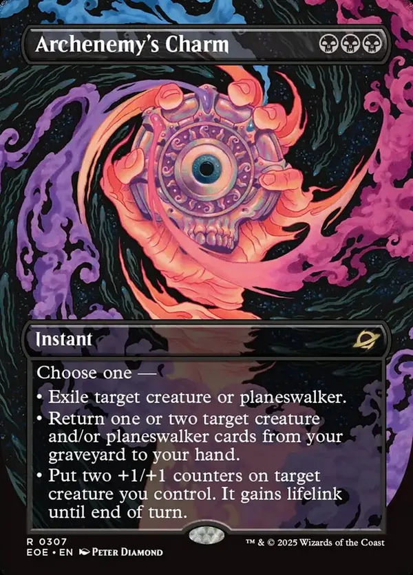 (image for) Archenemy's Charm (Borderless) (Foil)