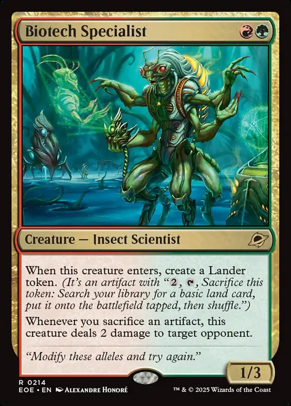 (image for) Biotech Specialist (Foil)