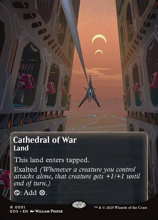 (image for) Cathedral of War (0051) (Borderless)