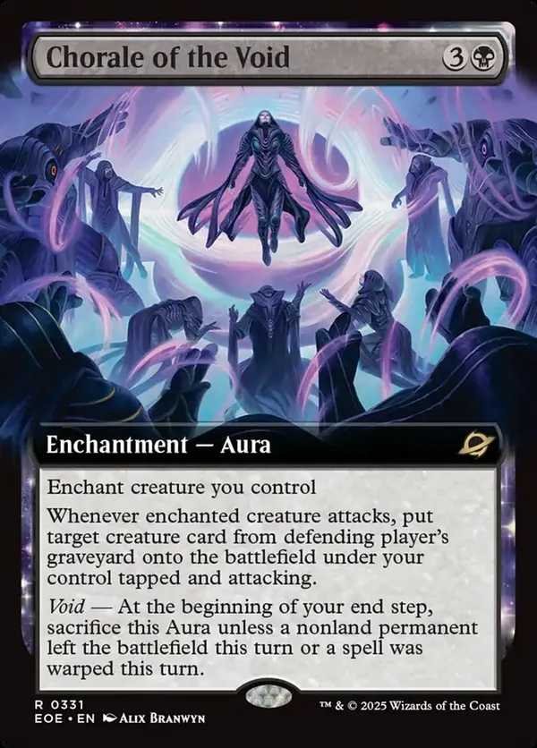 (image for) Chorale of the Void (Extended Art) (Foil)