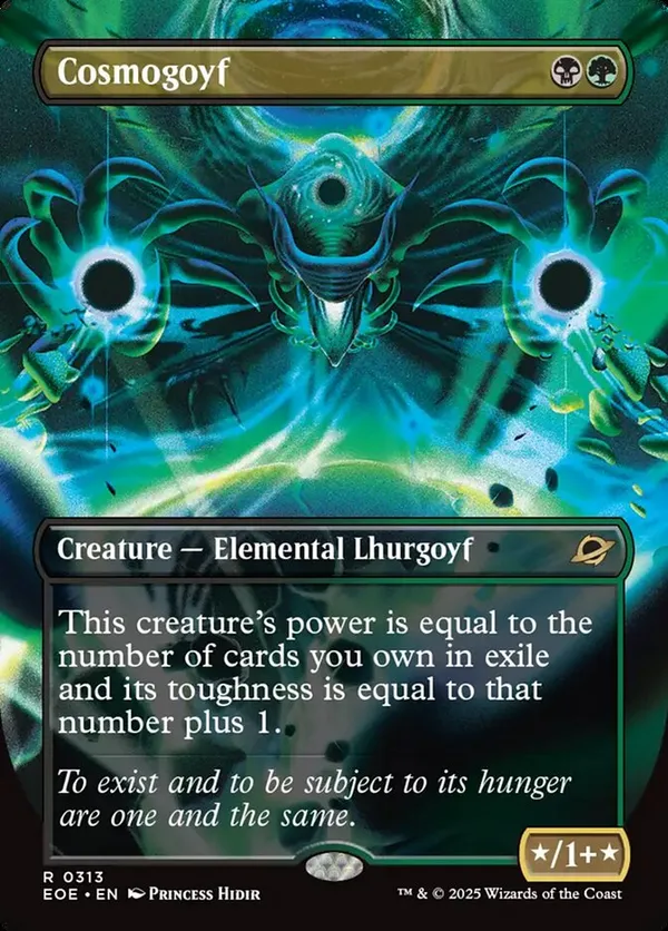 (image for) Cosmogoyf (Borderless) (Foil)