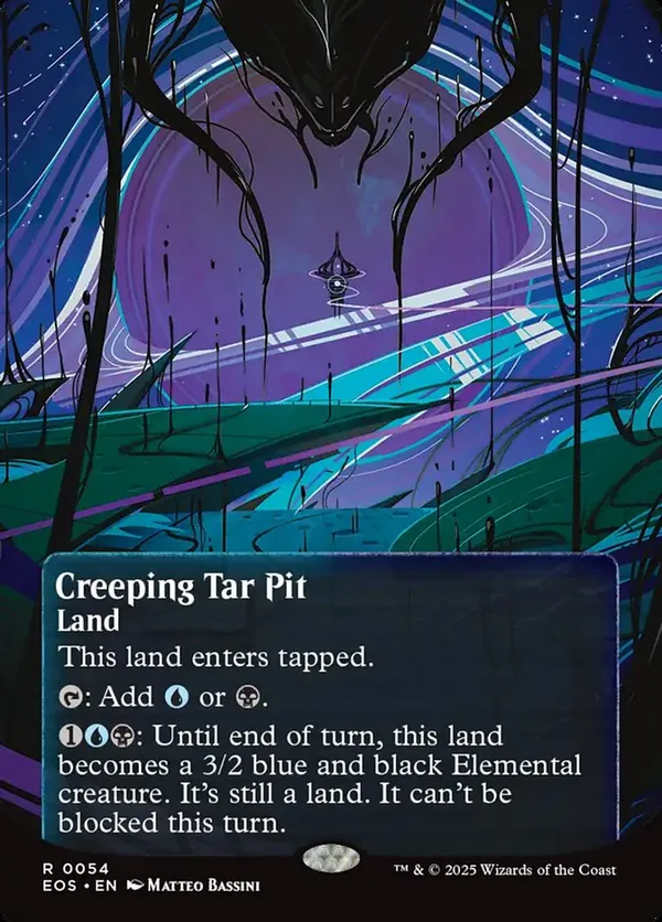 (image for) Creeping Tar Pit (0054) (Borderless)