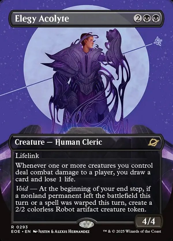 (image for) Elegy Acolyte (Borderless) (Foil)