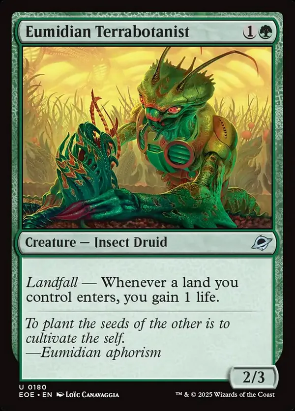 (image for) Eumidian Terrabotanist (Foil)