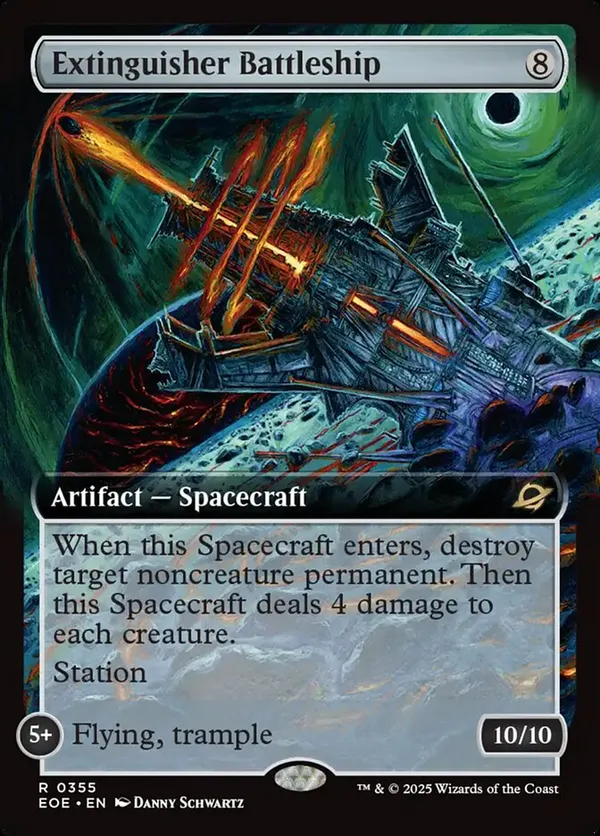 (image for) Extinguisher Battleship (Extended Art) (Foil)