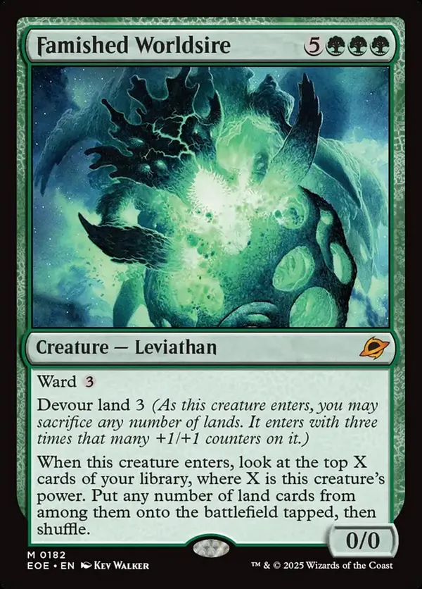 (image for) Famished Worldsire (Foil)