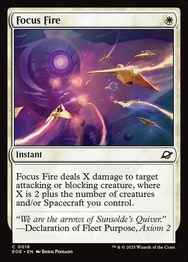 (image for) Focus Fire (Foil)