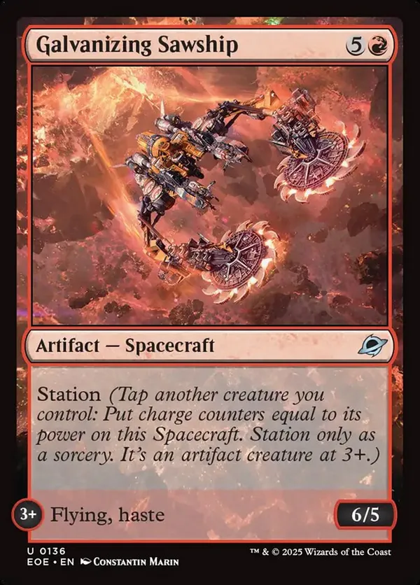 (image for) Galvanizing Sawship (Foil)