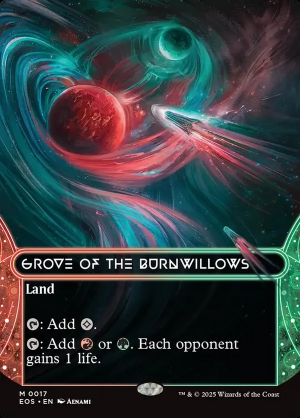 (image for) Grove of the Burnwillows (0017) (Borderless)