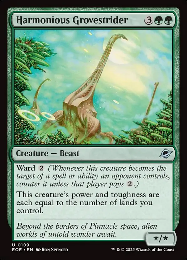 (image for) Harmonious Grovestrider (Foil)