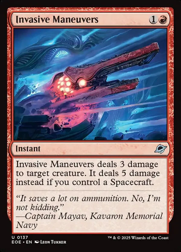(image for) Invasive Maneuvers (Foil)