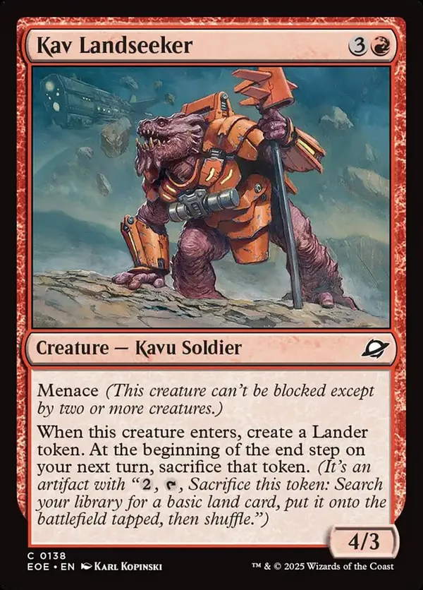 (image for) Kav Landseeker (Foil)