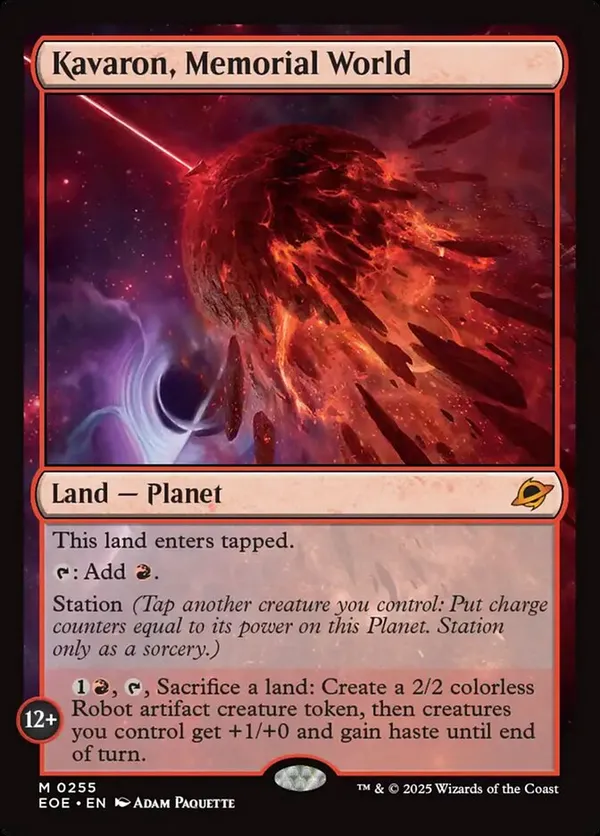 (image for) Kavaron, Memorial World (Foil)