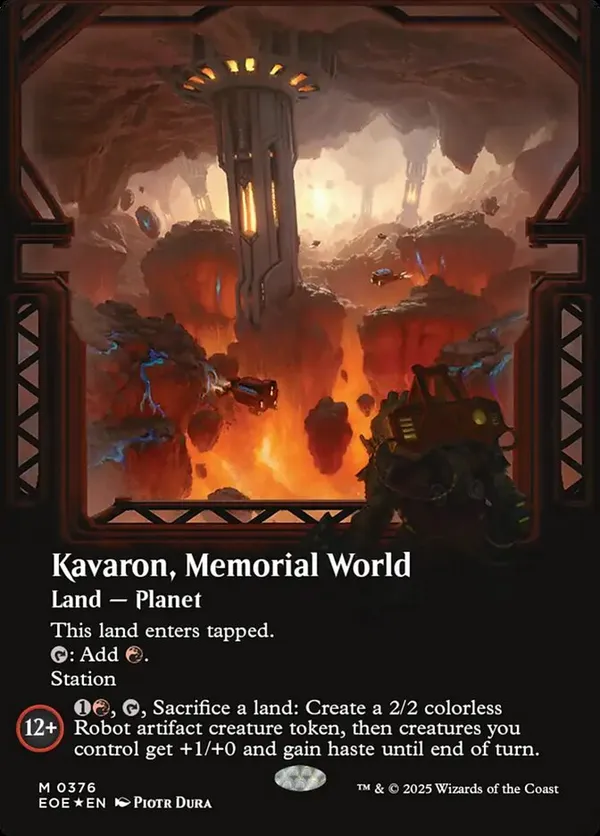 (image for) Kavaron, Memorial World (Foil)