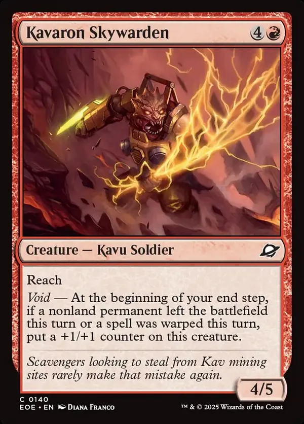 (image for) Kavaron Skywarden (Foil)