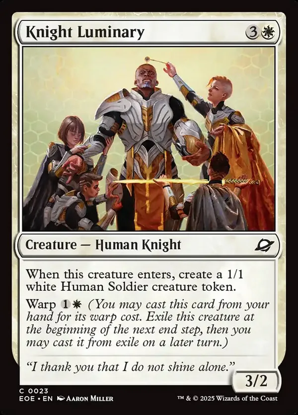 (image for) Knight Luminary (Foil)