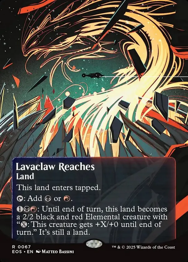 (image for) Lavaclaw Reaches (0067) (Borderless)