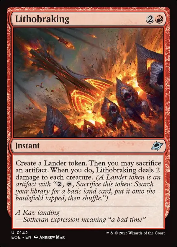 (image for) Lithobraking (Foil)
