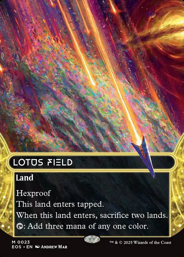 (image for) Lotus Field (0023) (Borderless)