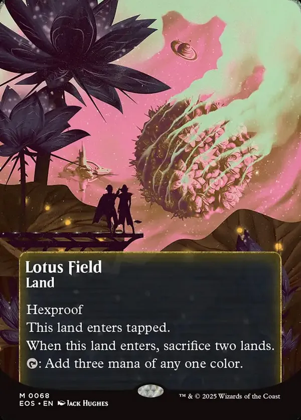 (image for) Lotus Field (0068) (Borderless)