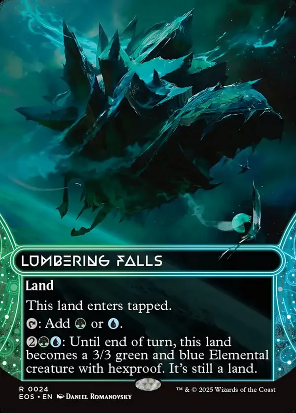 (image for) Lumbering Falls (0024) (Borderless)