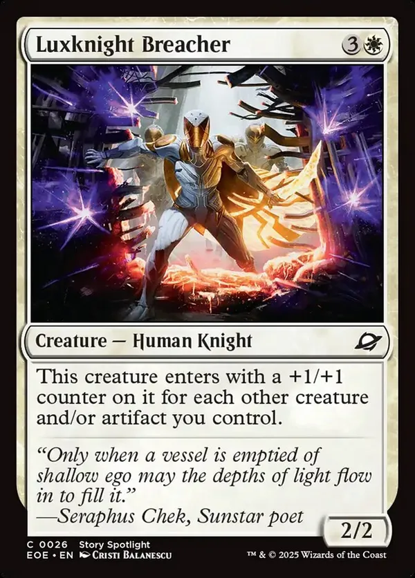 (image for) Luxknight Breacher (Foil)