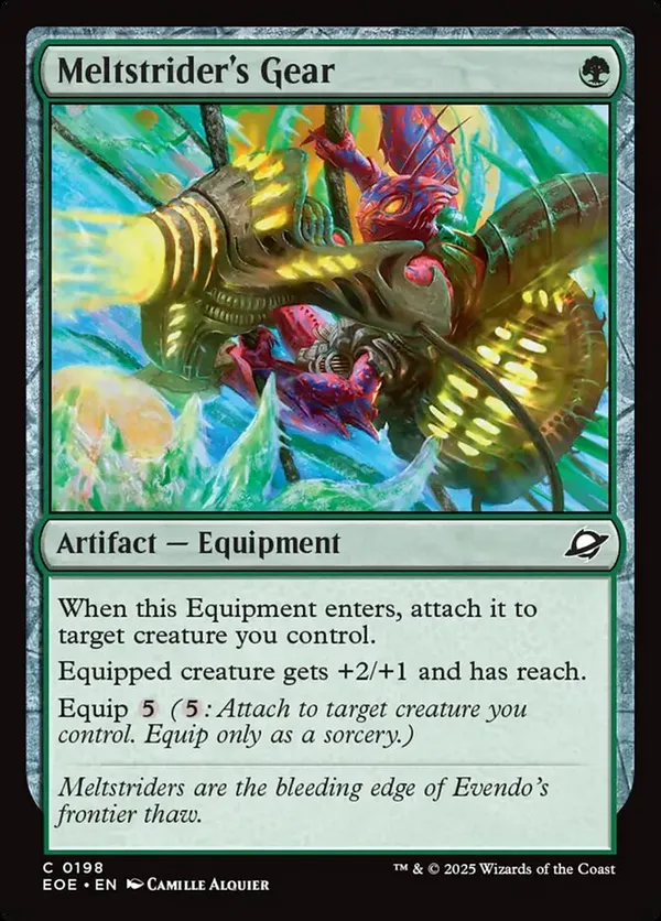 (image for) Meltstrider's Gear (Foil)