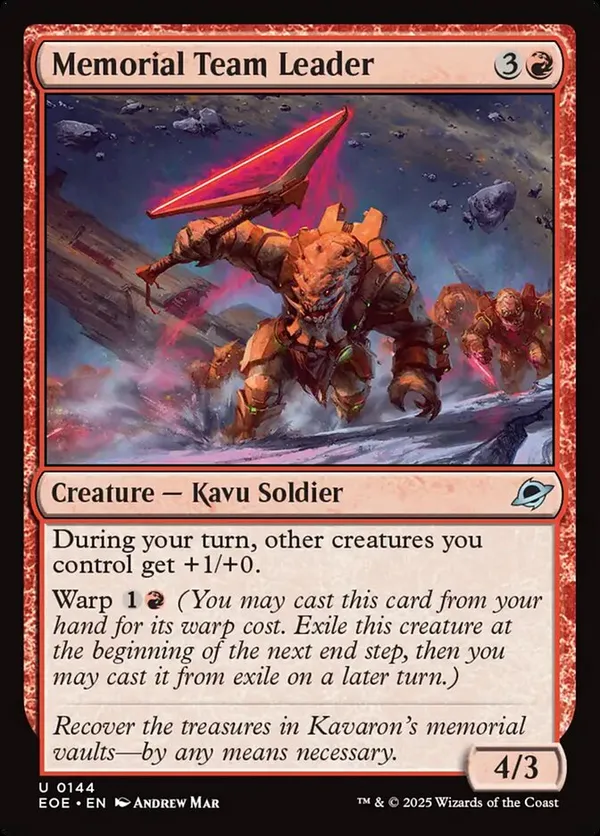 (image for) Memorial Team Leader (Foil)