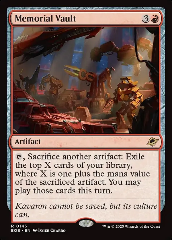 (image for) Memorial Vault (Foil)