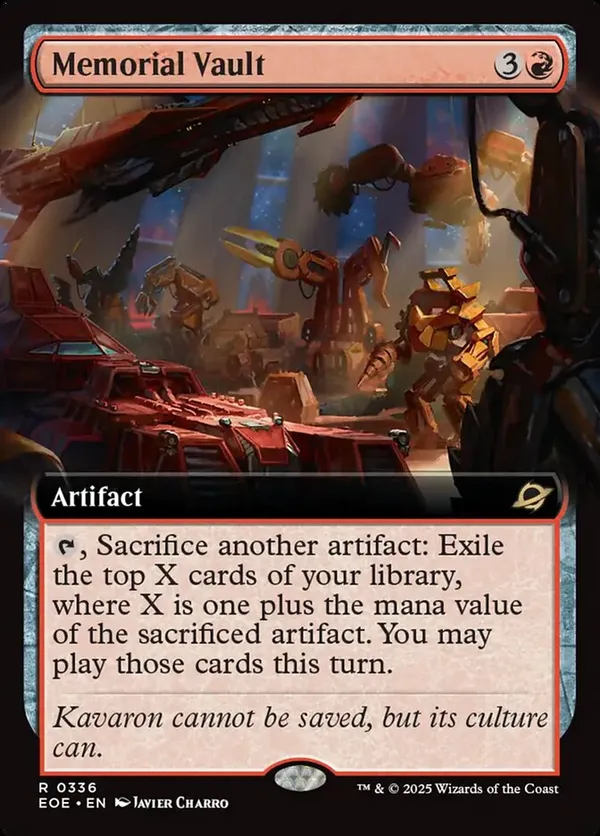 (image for) Memorial Vault (Foil)